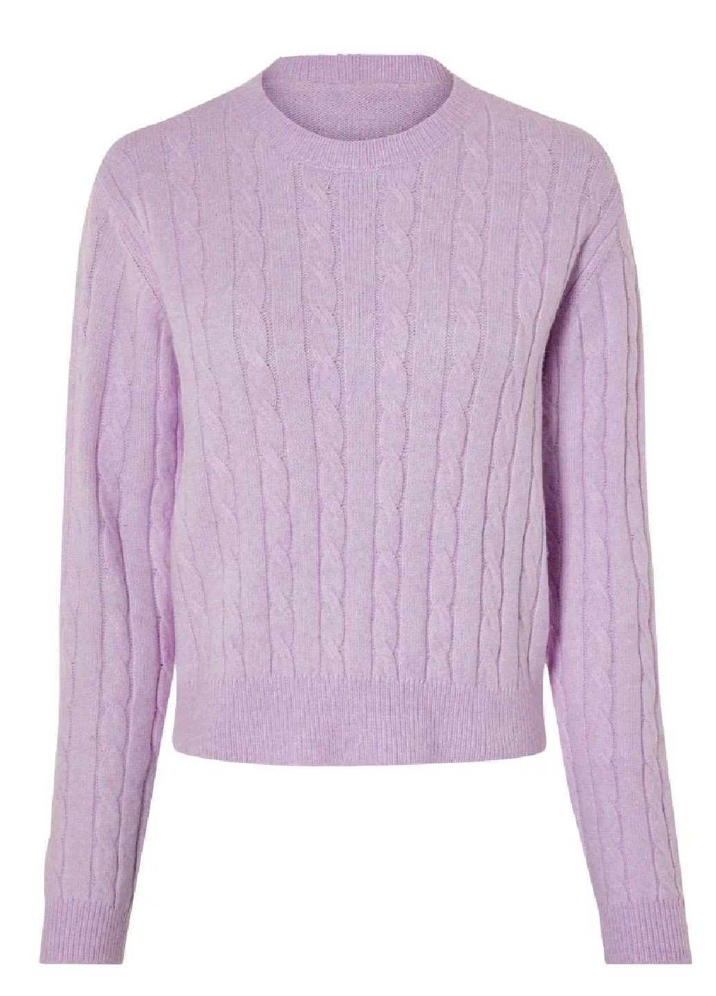 Бузковий демісезонний светр тонкої в'язки Esmara