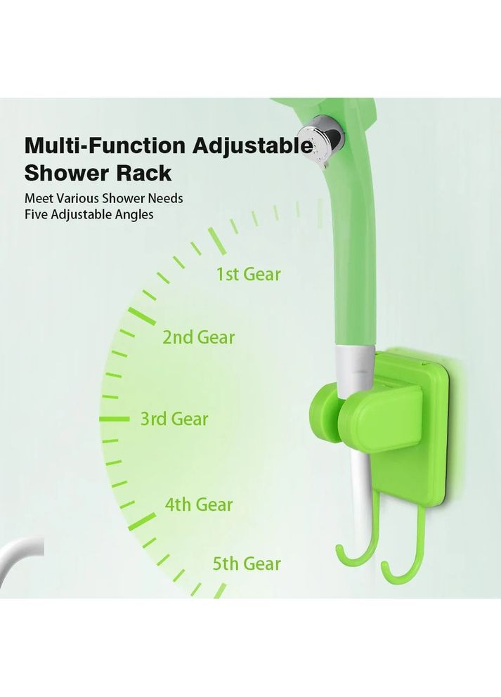 Портативний кемпінговий душ з цифровим дисплеєм YT-100w, акумулятор 6000мАг, China (354827478)