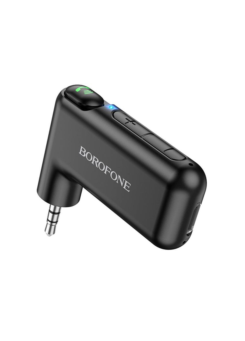 Bluetooth-ресивер BC35 Wideway car AUX BT receiver Black Borofone (361240490)