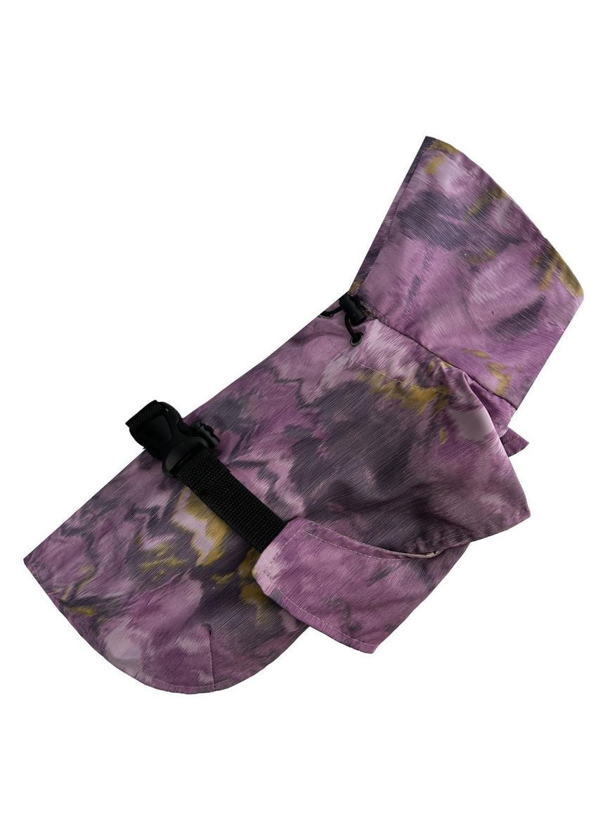Дождевик плащ абстракция Фиолетовый M-117 Размер 7 Dogs Bomba (370275654)