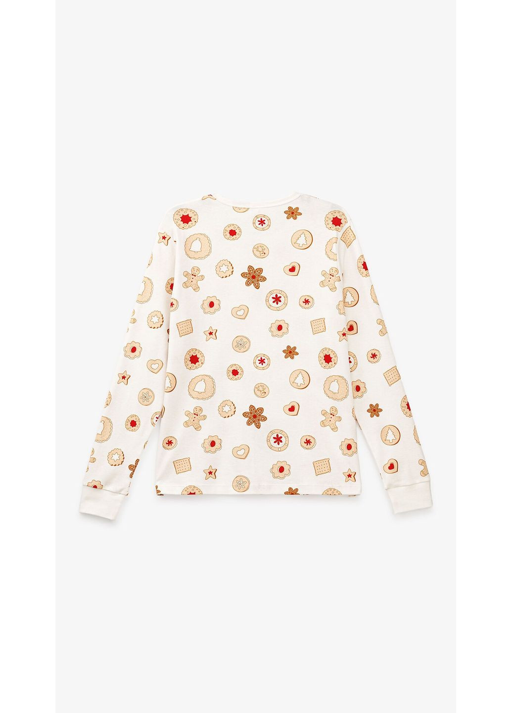 Комбинированная всесезон пижама женская 25127 пряники разноцветный shop (2000999329036) German Volf