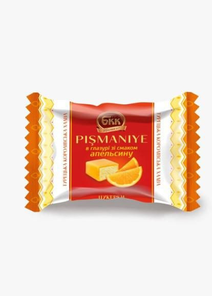 Цукерки пішманіє БКК асорті в кольоровій кондитерській глазурі, 1кг Київський БКК (300532404)