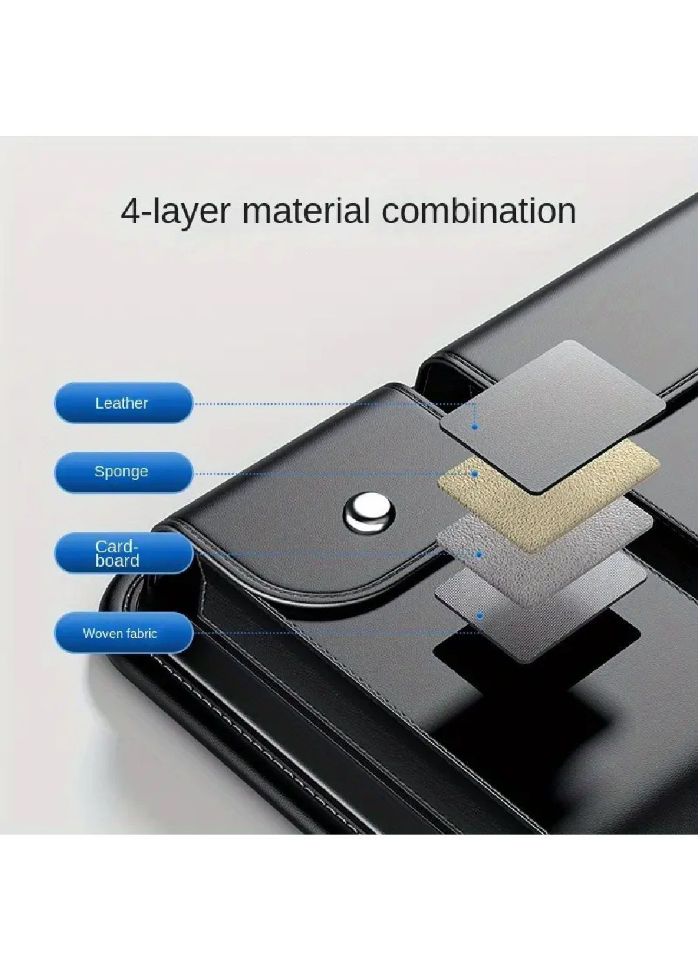 Органайзер полиця з кишенями на сонцезахисний козирок у салон машини автомобіля екошкіра 32х16.5 см (477059-Prob) Чорний Unbranded (294182742)