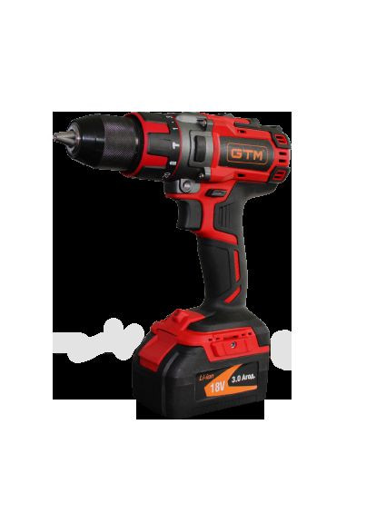 Дриль-шурупокрут акум. DSI18/75BL з ударом, 18В, 75Нм, 2шв +акум.3Аг-2шт, зарядний пристрій GTM (315004151)