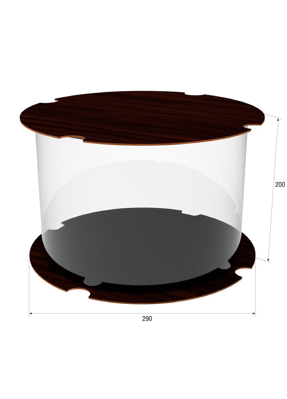 Коробка для тортів, квітів та подарунків 290х200 Ekostar (368306567)