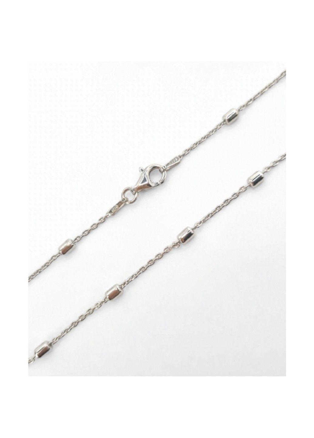 Срібний Ланцюжок Бочонок (Італія) 50 см UMAX (290184200)