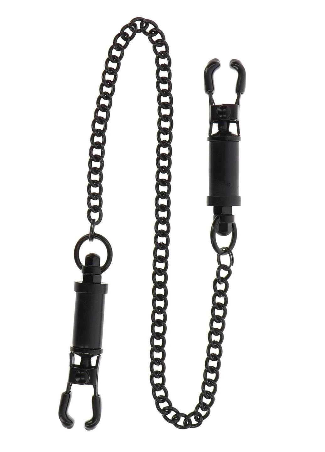 Затискачі на соски Heavy Duty Adjustable Clamps чорні 52 см - CherryLove Taboom (293293561)