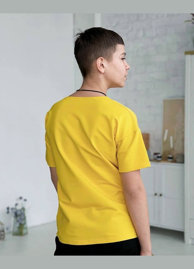 Жовтий літній костюм для хлопчика (підлітковий) hc (h001-6264-057) No Brand