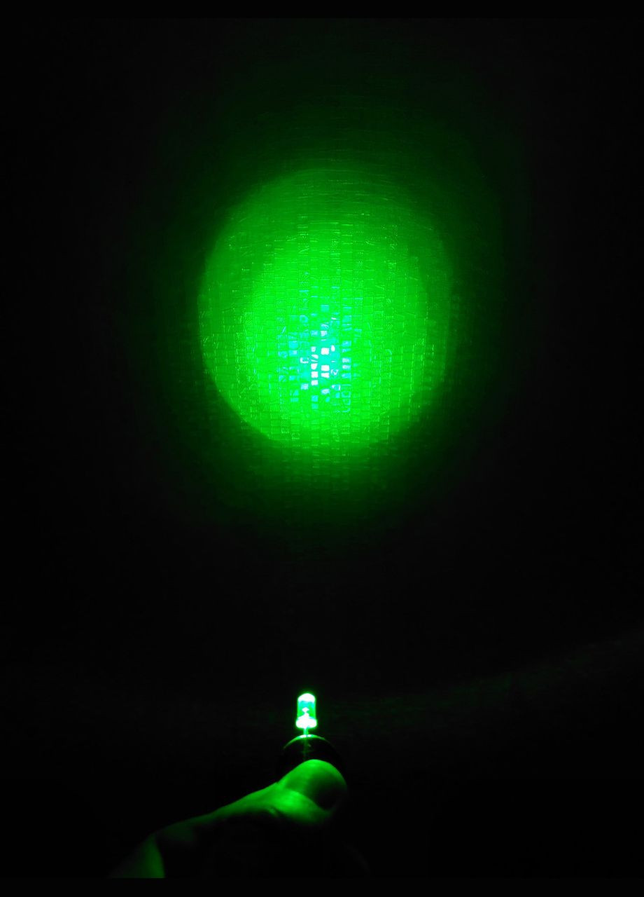 Світлодіод яскраво-зелений 5 мм 3 В Sunlight (301085389)