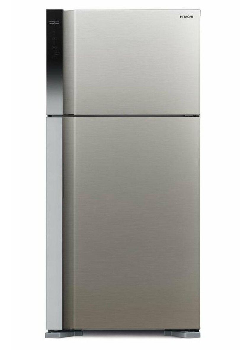Холодильники R-V660PUC7-1BSL Двухкамерный Нержавеющая сталь двухкамерный Hitachi