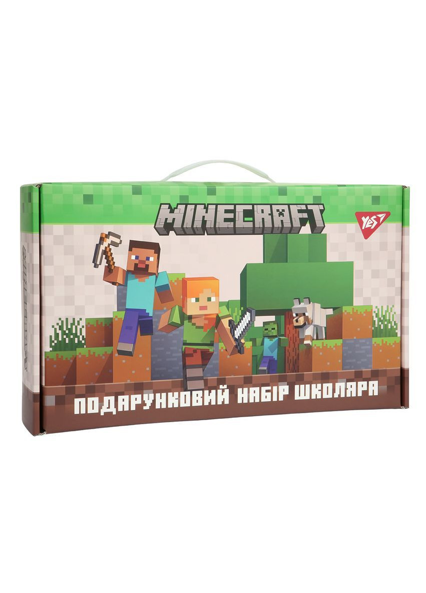 Набір канцелярії Minecraft 27 предметів Різнокольоровий (450246) Yes (372806260)