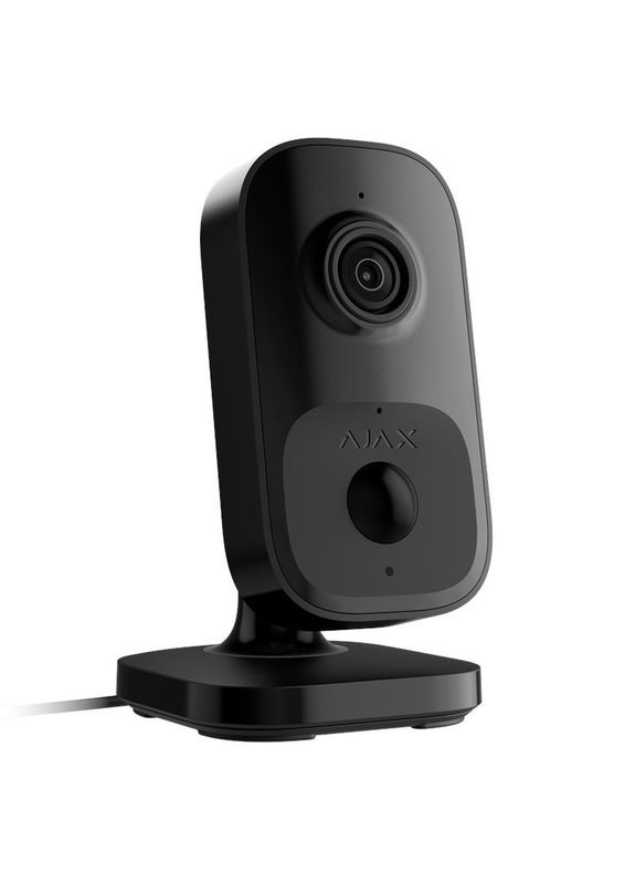 Камера видеонаблюдения IndoorCam, внутренняя, 4мп, 110° вертикальный 60° горизонтальный, ик 8м, искусственный интеллект, wi-fi, черная Ajax (329997276)