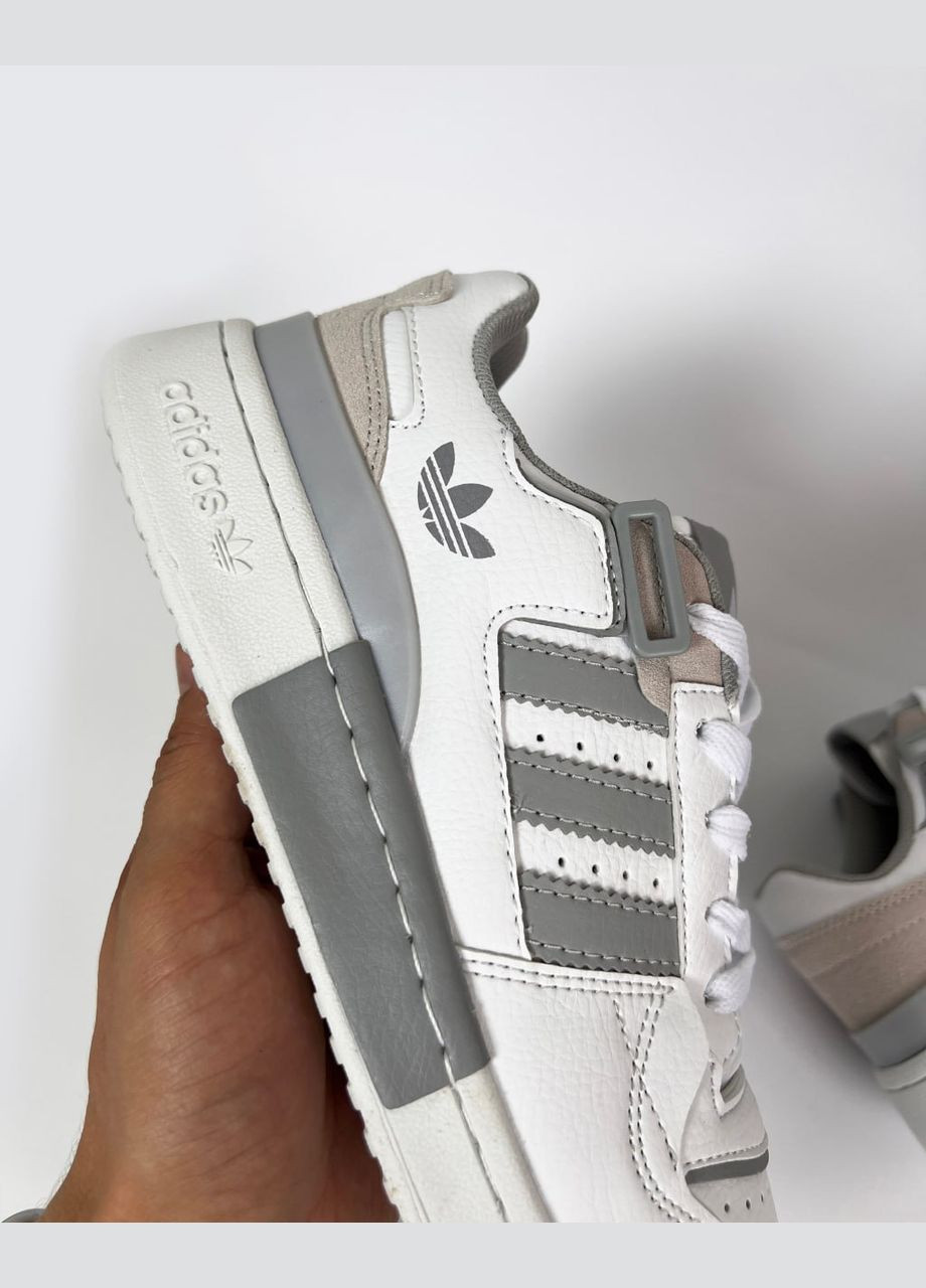 Белые демисезонные мужские кроссовки No Brand