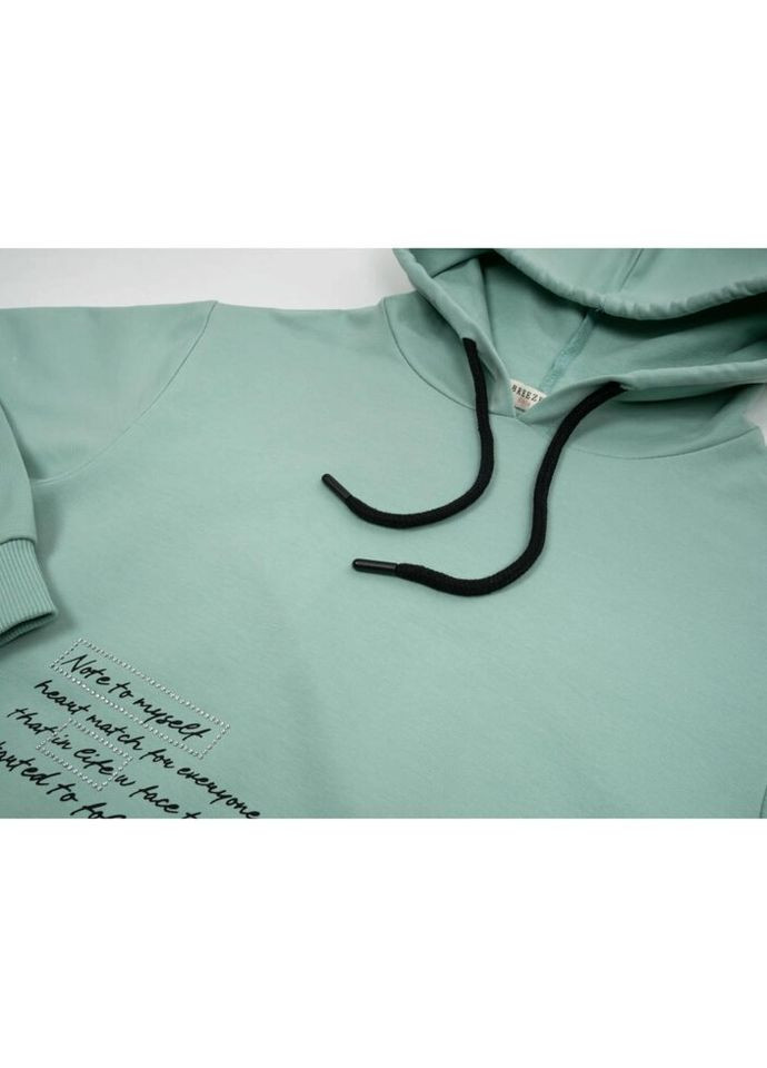 Спортивный костюм с капюшоном (19364-128G-green) Breeze (300857549)