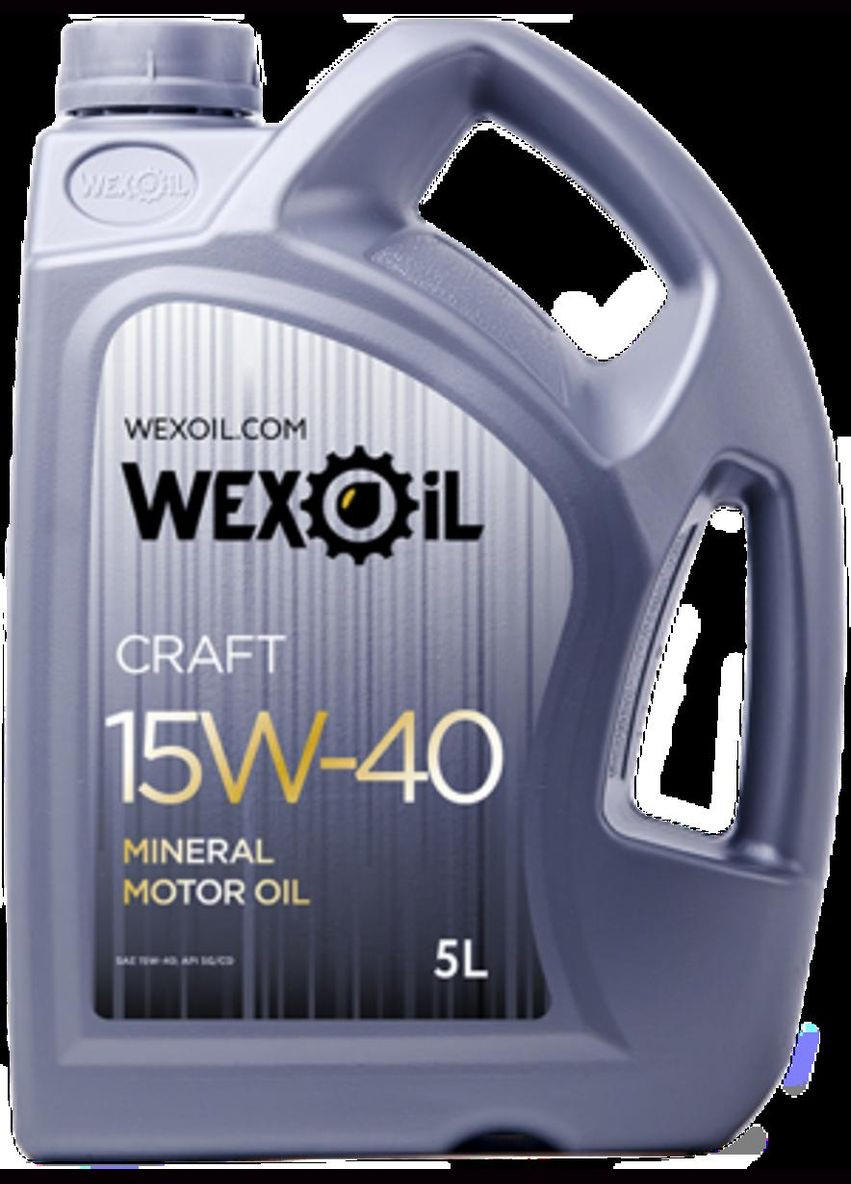 Олива моторна Craft 15W-40 у каністрі, 4 л WEXOIL (346502555)
