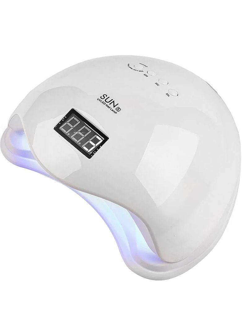 LED/UV Лампа 5 гібридна (з дисплеєм) WHITE 48 Вт Sun (352174821)