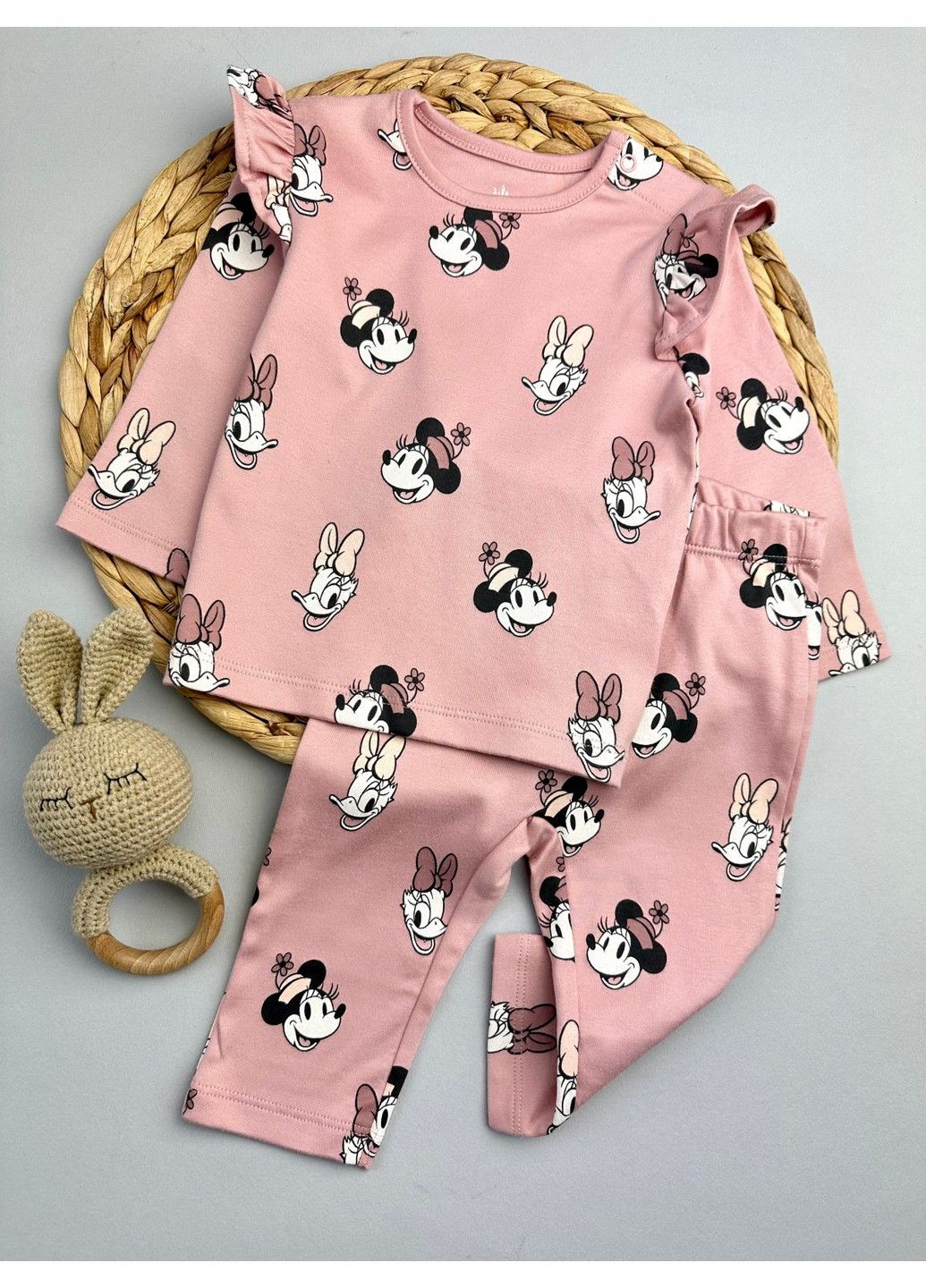 Розовый демисезонный костюм C&A