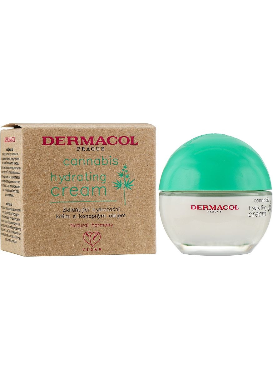Успокаивающий и увлажняющий крем с конопляным маслом Cannabis Hydrating Cream 50ml (966237-32651) Dermacol (368605345)