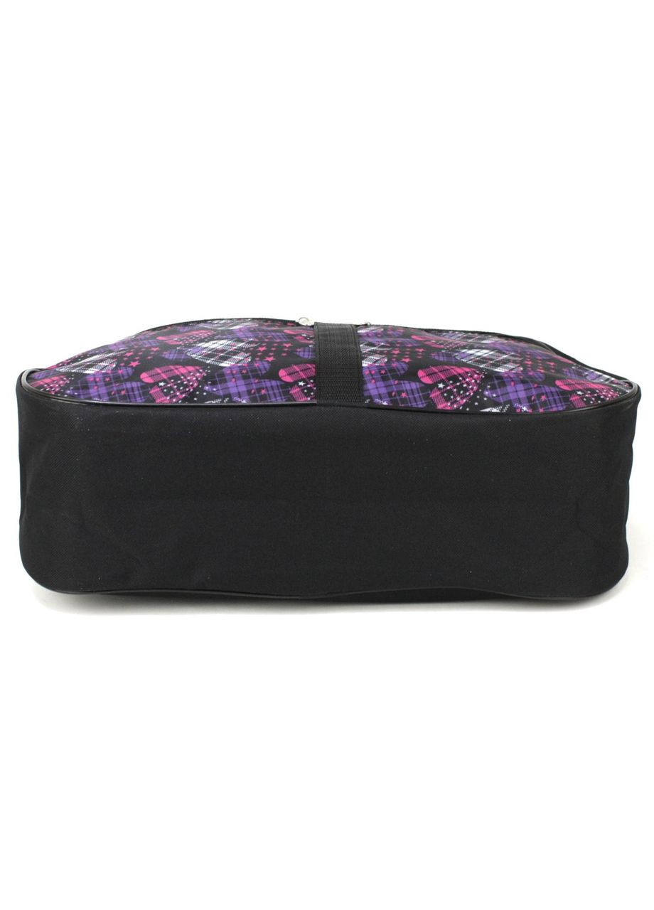 Сумка господарська 2703.22 чорна з бузковим Wallaby (360957147)