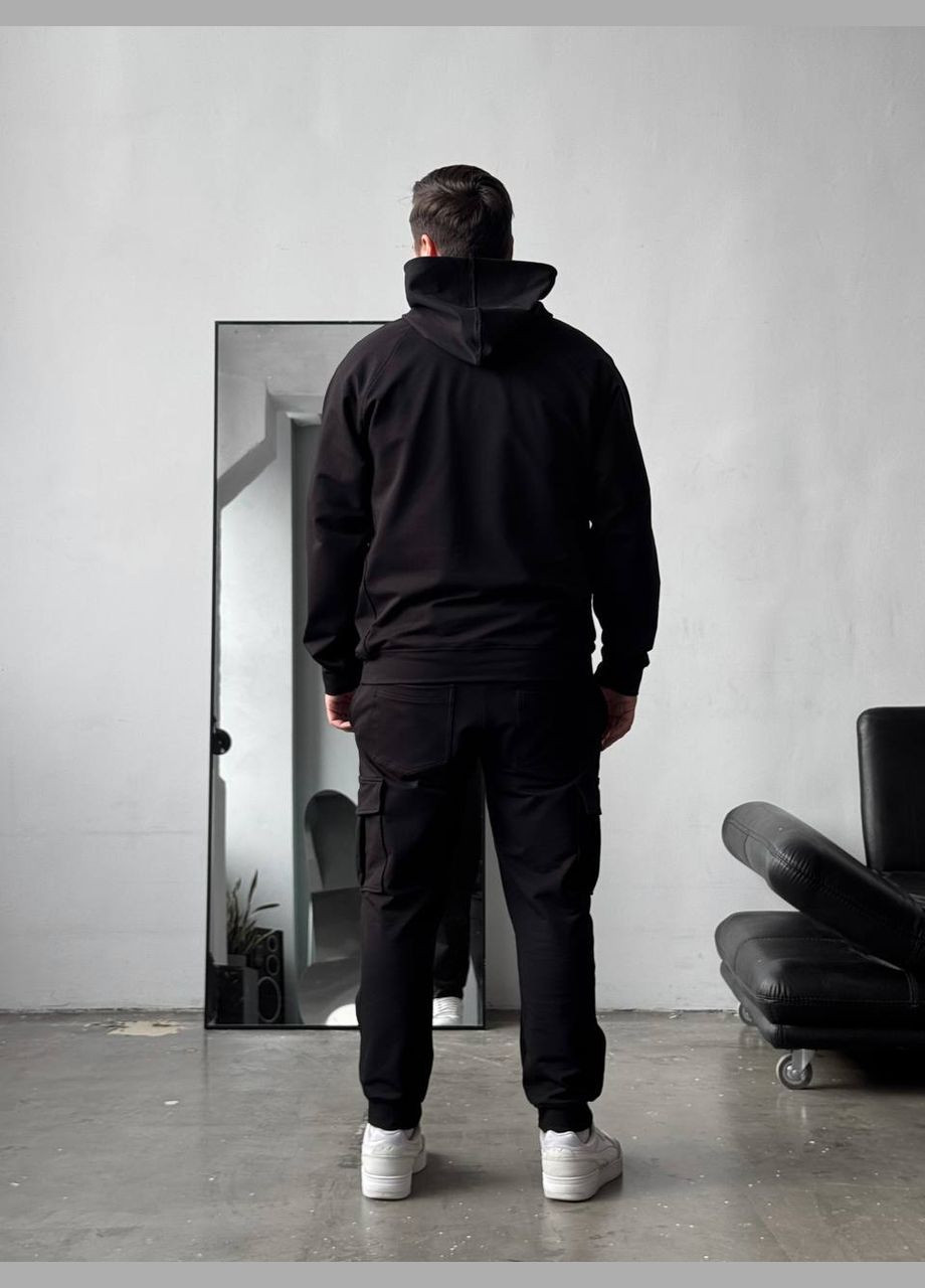 Мужской спортивный костюм Jack с худой черный. No Brand (327845512)