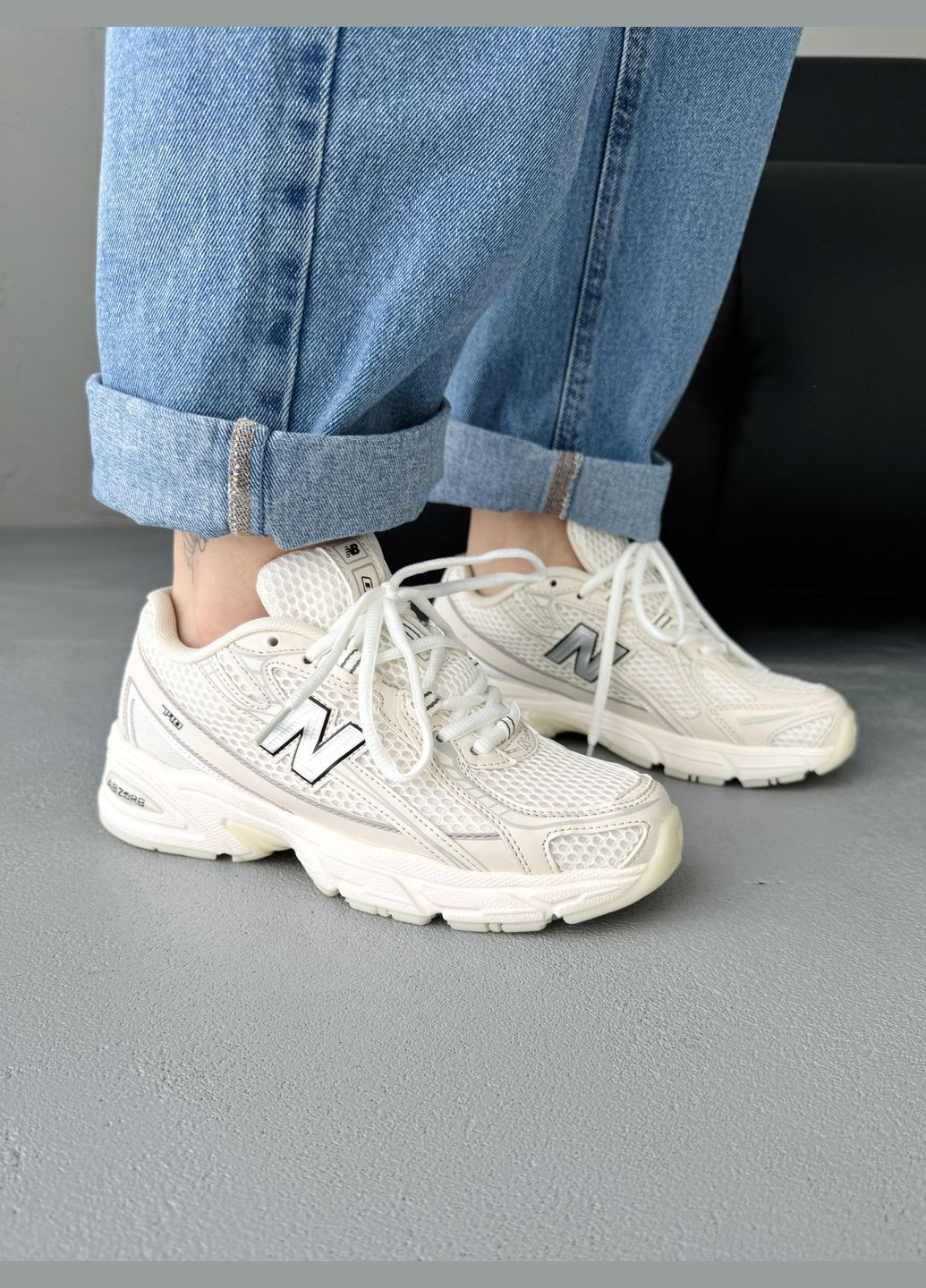 Кросівки жіночі і чоловічі New Balance 740 Beige | Нью Беланс 740 бежеві No Brand бежеві демісезони (341264130)