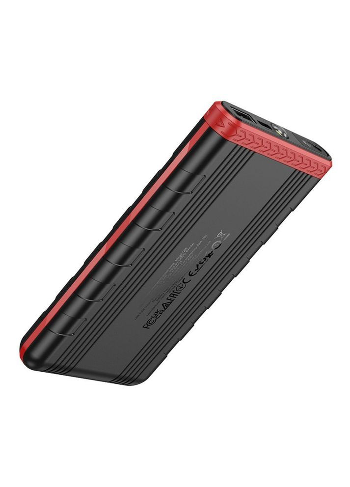 Батарея мобільна універсальна 3 в 1 аварійний автомобільний стартер, ліхтар, павербанк 6000 мАг (Q145) Hoco (361161846)