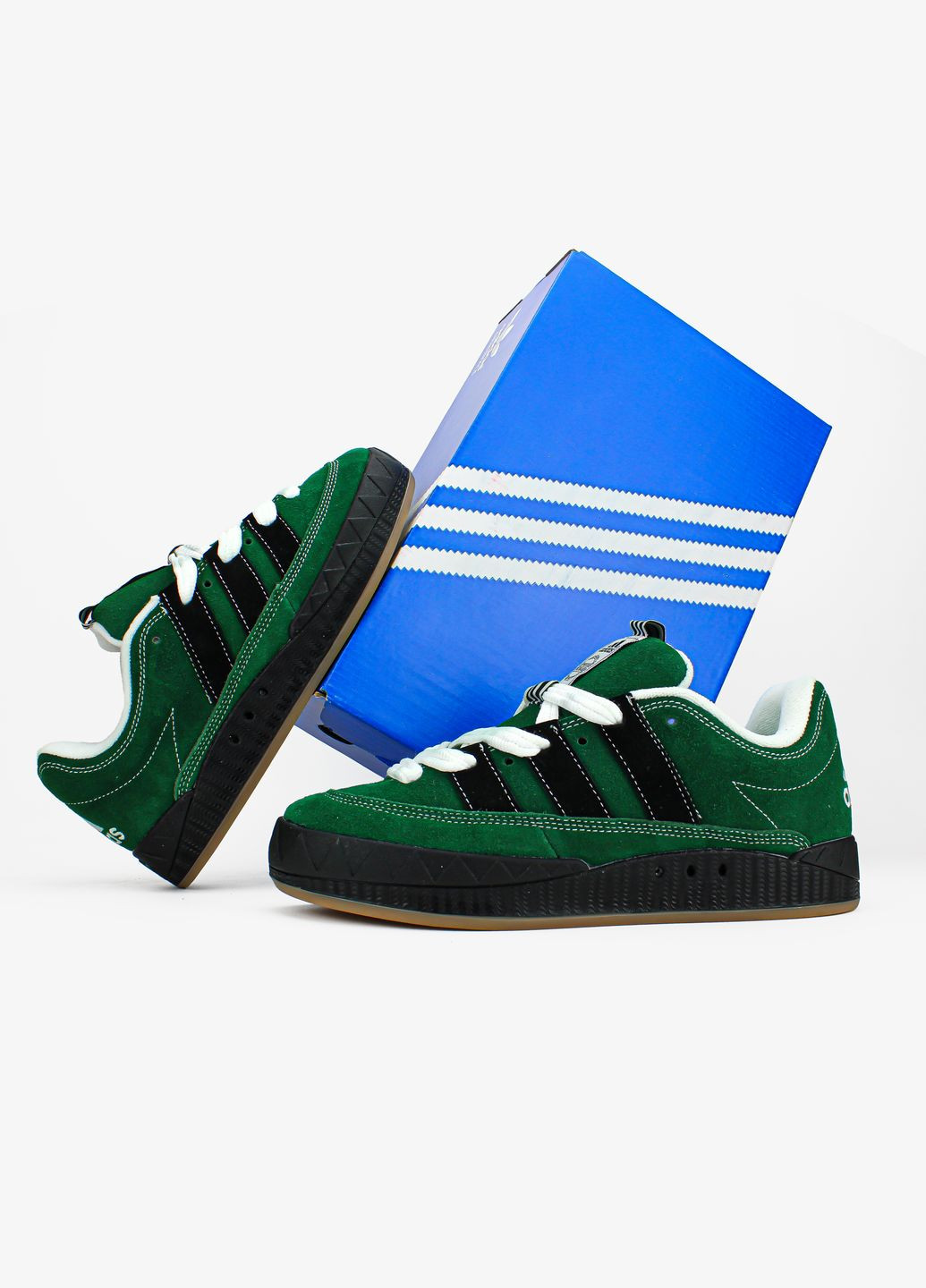 Зелені всесезон кросівки чоловічі adidas adimatic ynuk green | адідас адіматік зелені No Brand