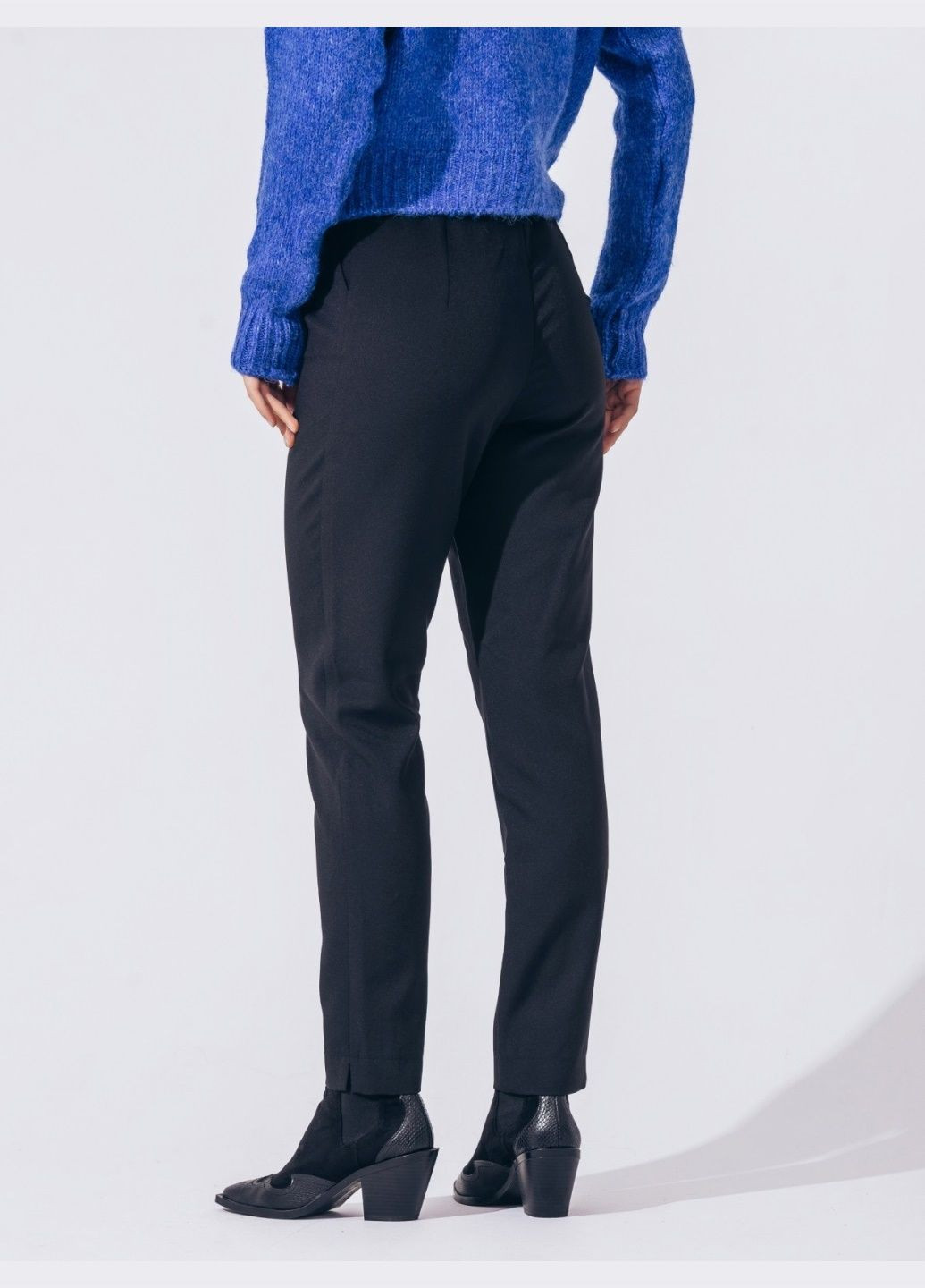 классические чёрные брюки на молнии Dressa (278762361)