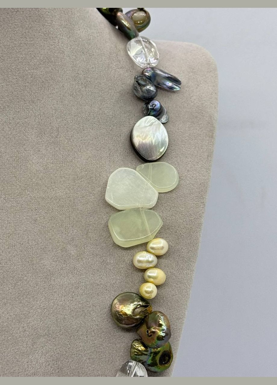 Бусы комбинированные 54 см No Brand (329998331)