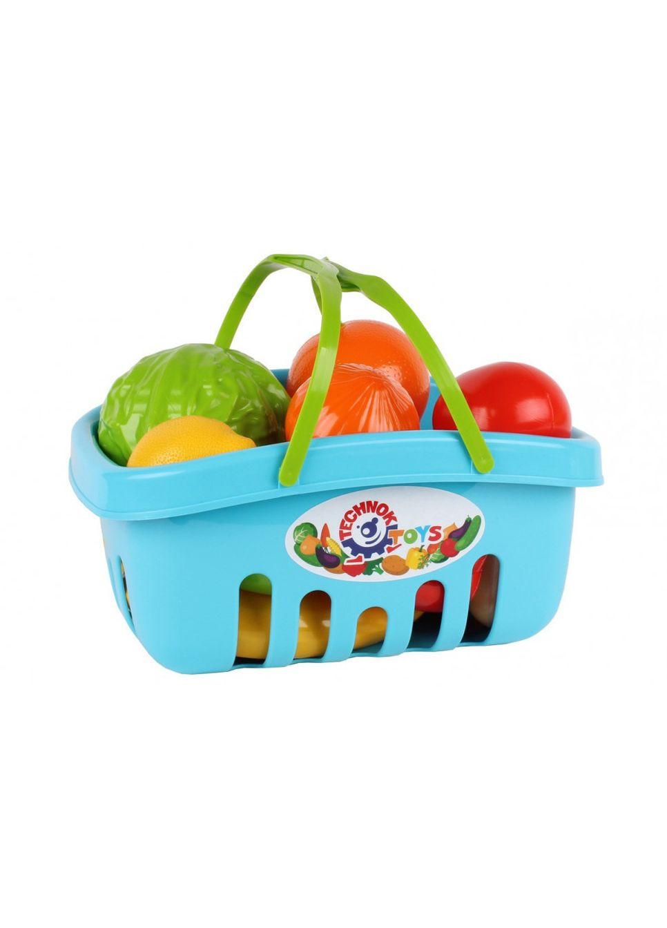Ігровий набір продуктів 5354TXK в кошику Блакитний ТехноК (369785589)