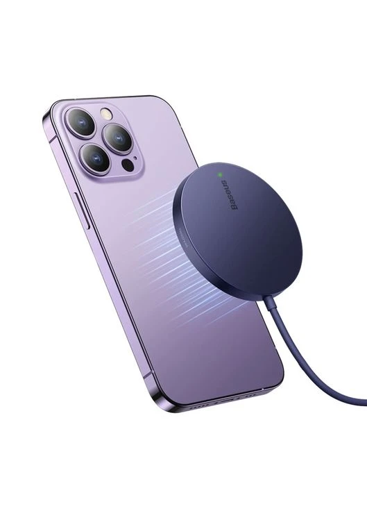 Бездротове зарядне Simple Mini3 Magnetic Wireless Charger 15W CCJJ040205 Baseus (294754407)