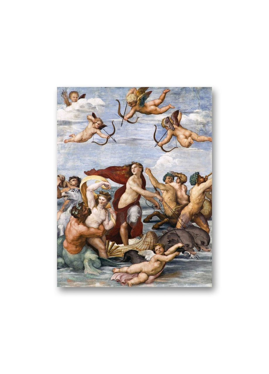 Печать на холсте Триумф Галатеи Рафаэль Санти 50x70 No Brand (346495428)