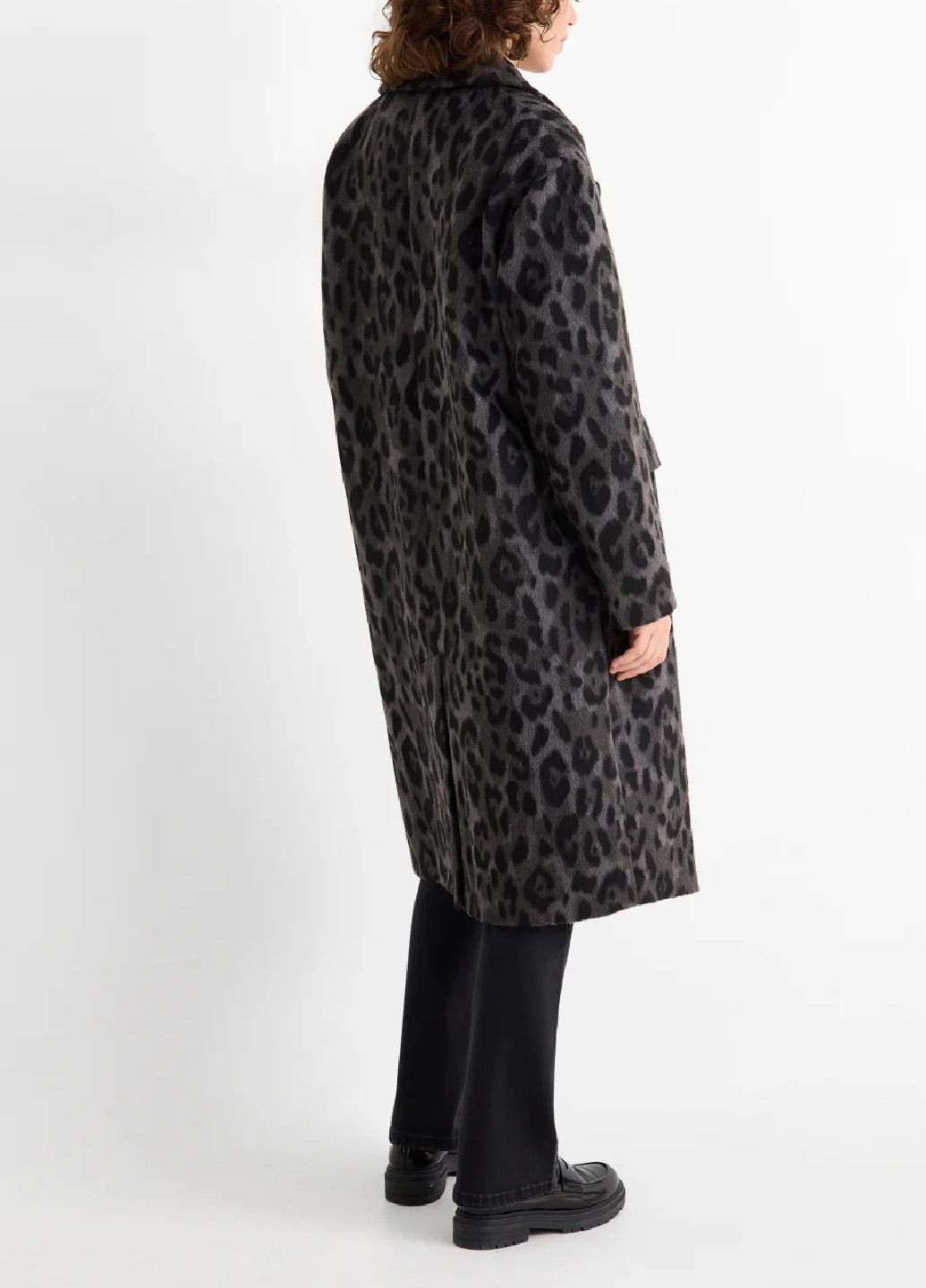 Темно-сіре демісезонне Пальто C&A