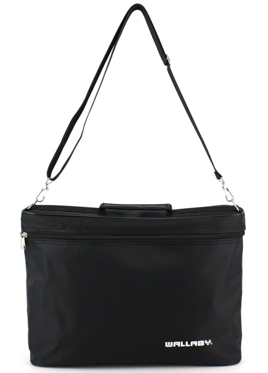 Конференц-сумка для документов, газетница 2721 черная Wallaby (365797632)