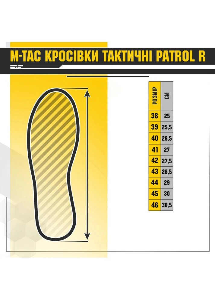 Кроссовки тактические Patrol R Coyote M-TAC (315146699)