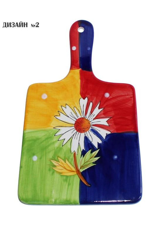 Підставка під гаряче "Дощечка кольорова" МІКС 24х15см керамічна Bona (372175953)