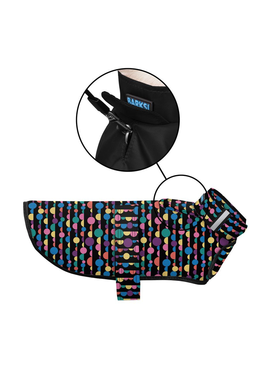 Дощовик для собак на липучці Бульки Barksi (370549507)