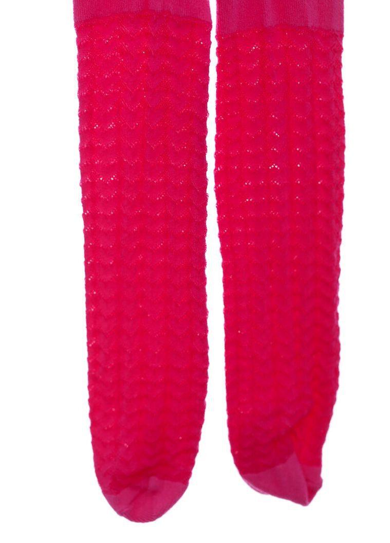 Колготи для дівчинки х/б із сердечками яскраво рожеві 56 см (42221) BABYKROHA (315721031)