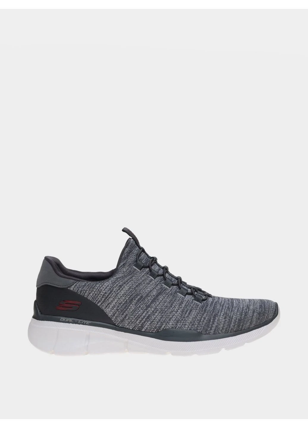 Сірі чоловічі кросівки stretch fit air cooled memory foam сірі Skechers