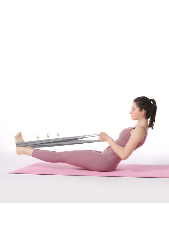 Набір гумок для фітнесу RB-3609 3 шт Green+Pink+Violet 3 шт. AOLIKES (352012526)