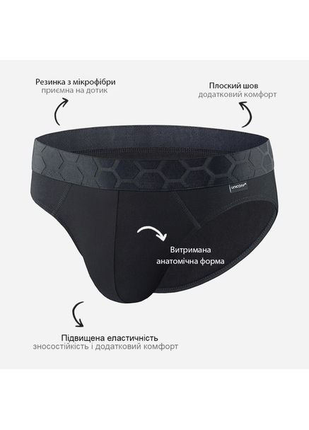 Набор мужских трусов (3 шт) Uniconf UPB40 (300513648)