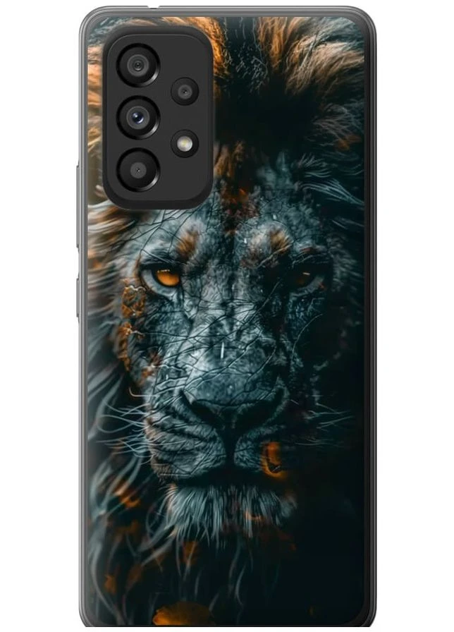 Силиконовый чехол 'Лев в сумерках' для Endorphone Samsung Galaxy A53 A536E (297659000)