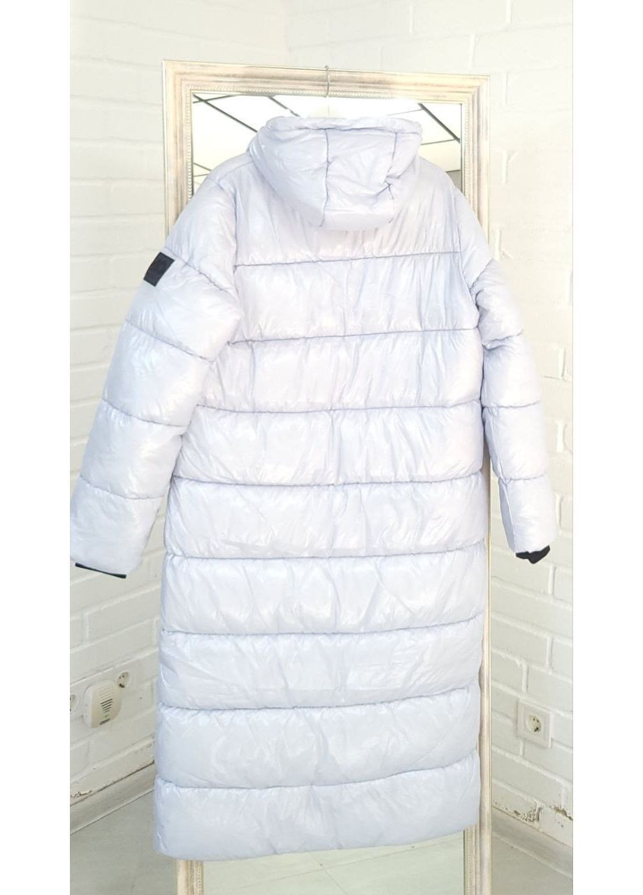 Сіро-голубий зимній Пуховик Superdry