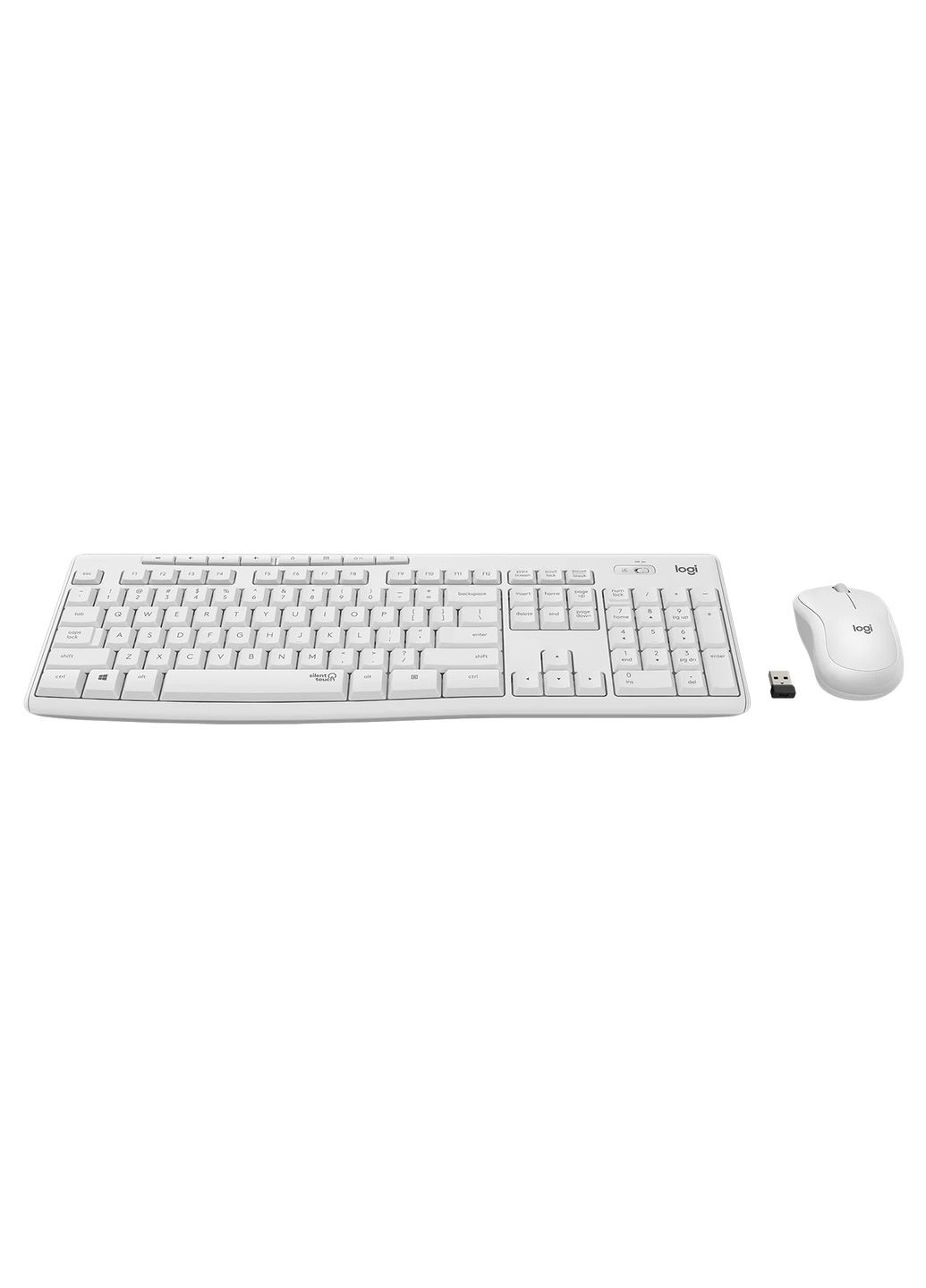Комплект (клавiатура, миша) бездротовий MK295 Combo White (920-009824) Logitech (336953960)
