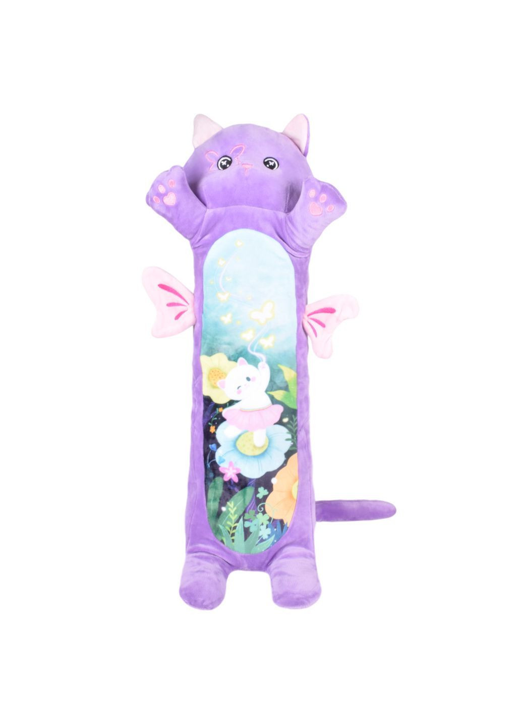 Подушка-іграшка м'яка Кіт Батон 100 см в асортименті - No Brand HKF2203 (371929044)