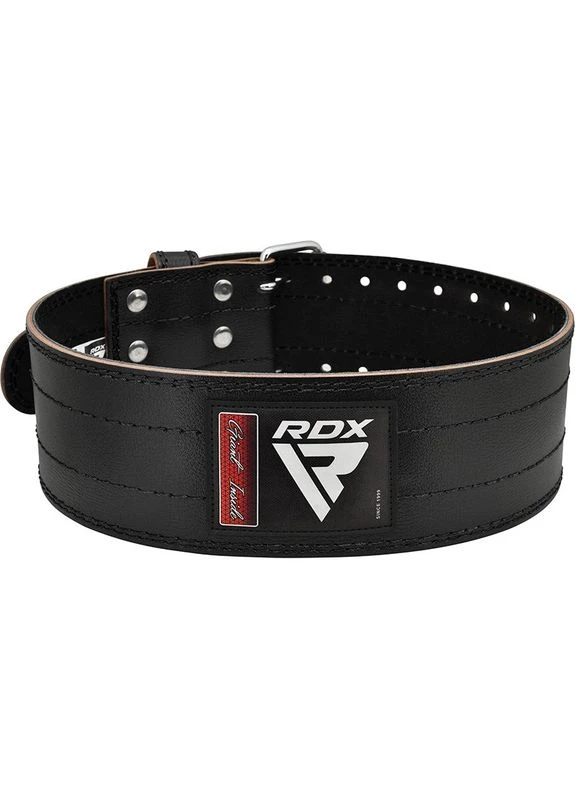 Пояс для пауерліфтингу RD1 шкіряний Black RDX (389749065)