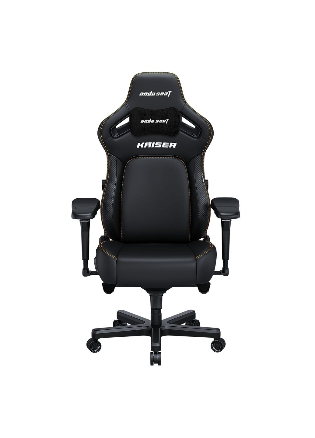 Кресло для геймеров Kaiser 4 Size L Black Premium PVC (AD12YDDC-L-20-B-PV/C) Anda Seat (363832113)