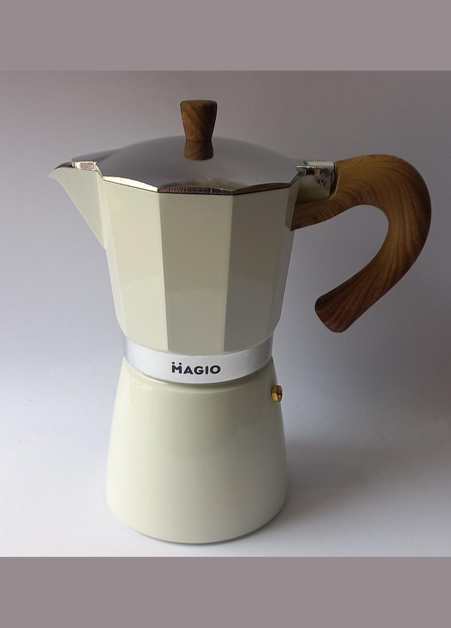 Гейзерна кавоварка MG-1009 на 9 порцій 450 мл Magio (301941394)