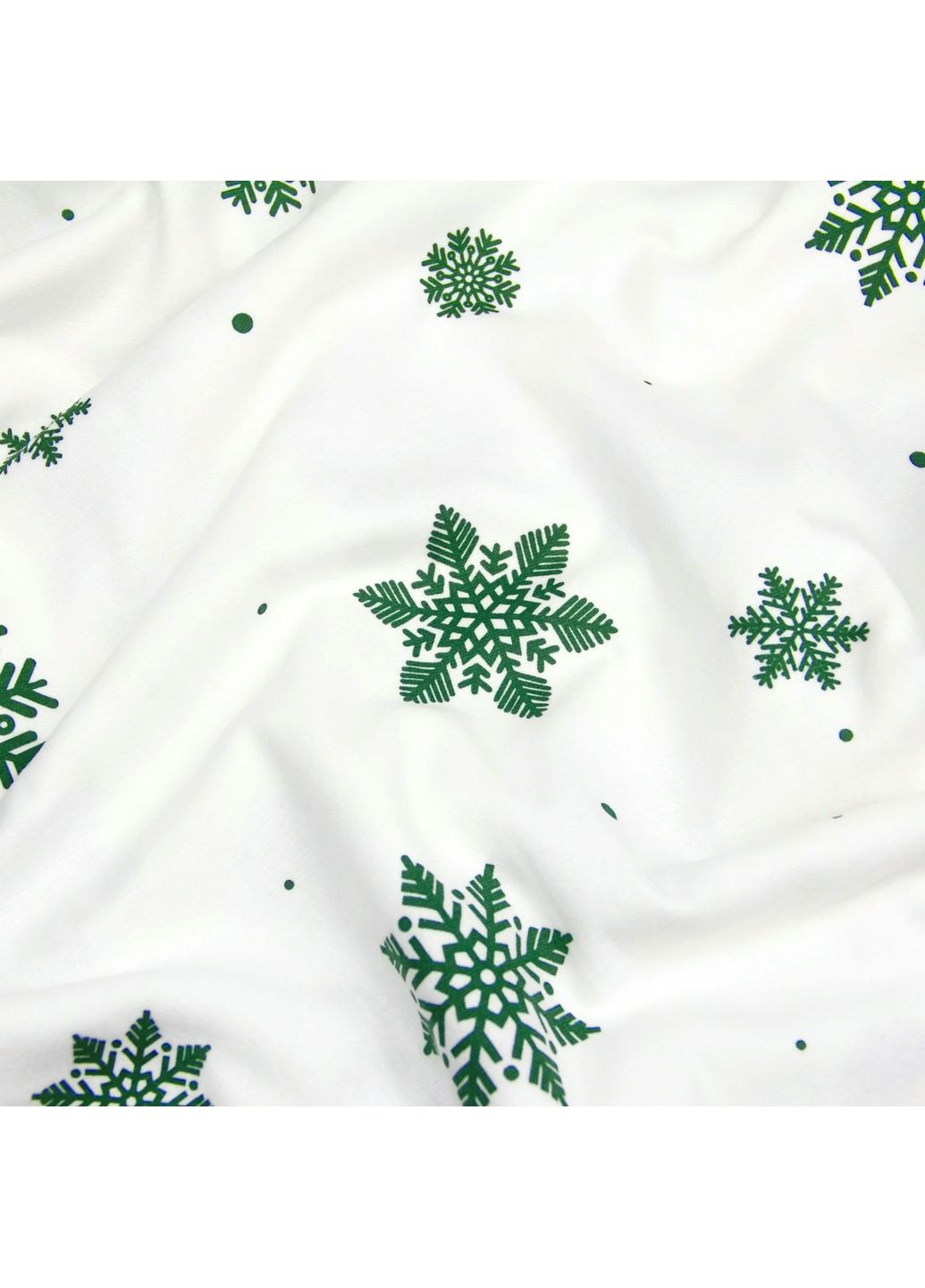 Наволочка фланель 50х70 SNOWFLAKES EVERGREEN (4822052474068) Cosas (367914719)