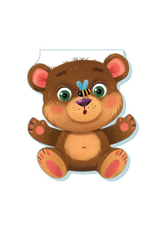 Детская книжка "Забавные кавычки: Мишка" Утро 340015 на украинском языке No Brand (330019793)